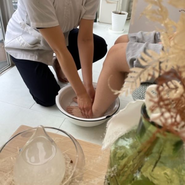 リベレブログ　リベレの足浴